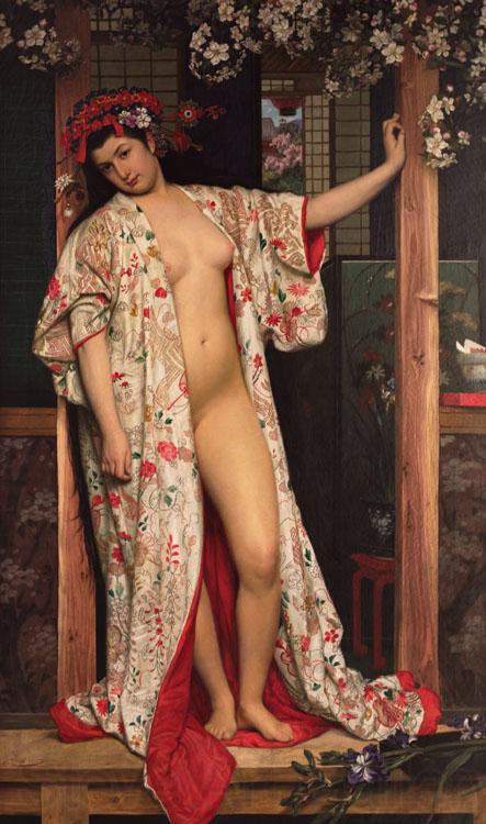 James Tissot Jeune Fille en Veste Rouege Young Woman in A Red Jacket (nn01) Spain oil painting art